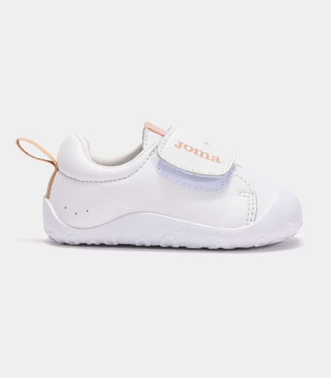 Ежедневни обувки TEDDY JR BAREFOOT 2629 бяло розово