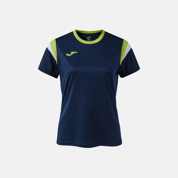 TERRA SHORT SLEEVE T-SHIRT DARK NAVY LIME NAVY-LIME