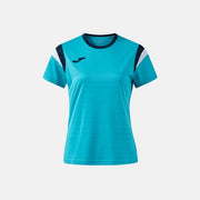 TERRA SHORT SLEEVE T-SHIRT FLUOR TURQUOISE DARK NAVY FLUOR TURQUOISE