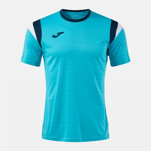 TERRA SHORT SLEEVE T-SHIRT FLUOR TURQUOISE DARK NAVY FLUOR TURQUOISE