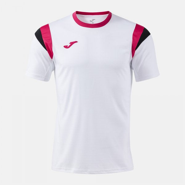 Тениска TERRA SHORT SLEEVE T-SHIRT фуксия - бяло