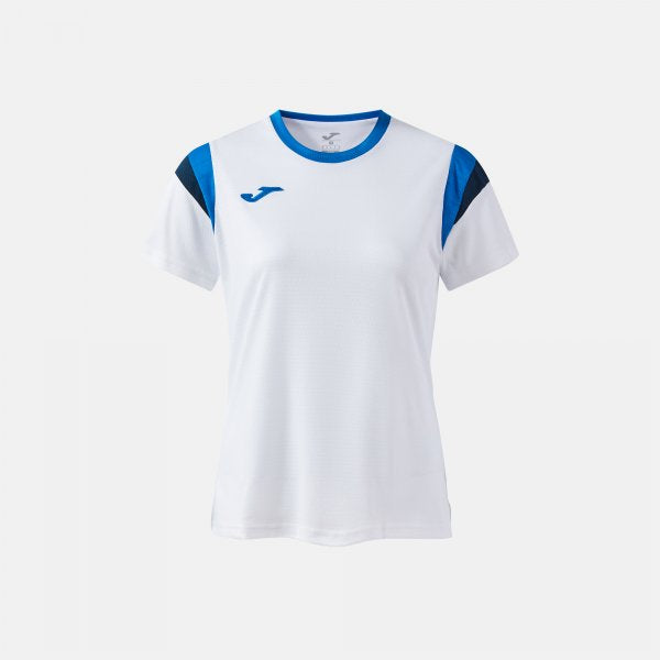 Дамски тениска TERRA SHORT SLEEVE T-SHIRT тъмно морско синьо - бяло азурно