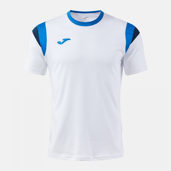 Тениска TERRA SHORT SLEEVE T-SHIRT фуксия - бяло азурно