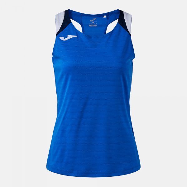 Дамски тениска TERRA TANK TOP тъмно морско синьо - азурно морско синьо