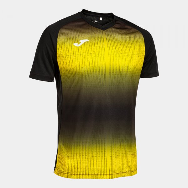 Фланелка / тениска TIGER V SHORT SLEEVE T-SHIRT черно жълто
