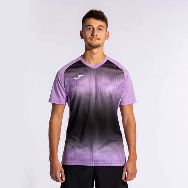 Фланелка / тениска TIGER V SHORT SLEEVE T-SHIRT лилаво
