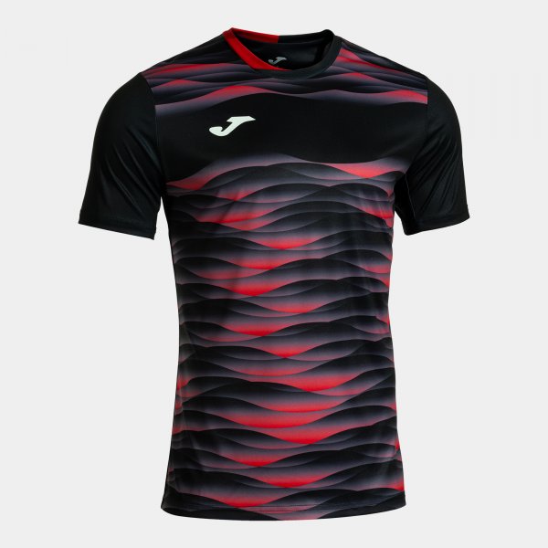 Фланелка / тениска TIGER VII SHORT SLEEVE T-SHIRT черно червено