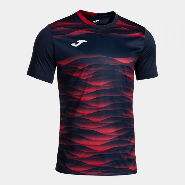Фланелка / тениска TIGER VII SHORT SLEEVE T-SHIRT морско синьо червено