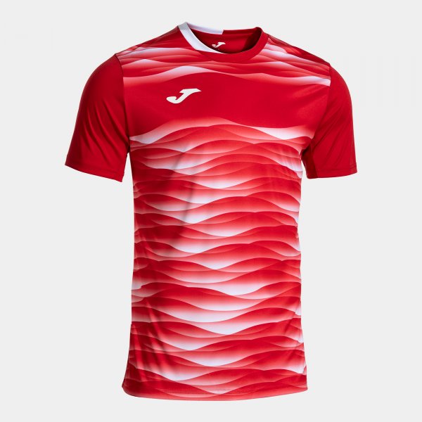 Фланелка / тениска TIGER VII SHORT SLEEVE T-SHIRT червено бяло