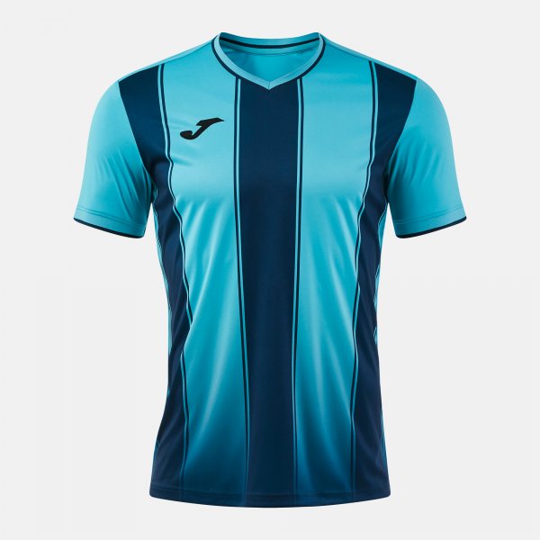 TIGER VIII SHORT SLEEVE T-SHIRT FLUOR TURQUOISE DARK NAVY FLUOR TURQUOISE