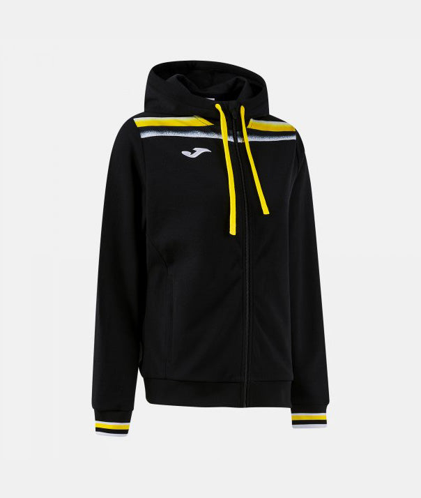 Дамска суитшърт TOLEDO II ZIP-UP HOODIE черно жълто