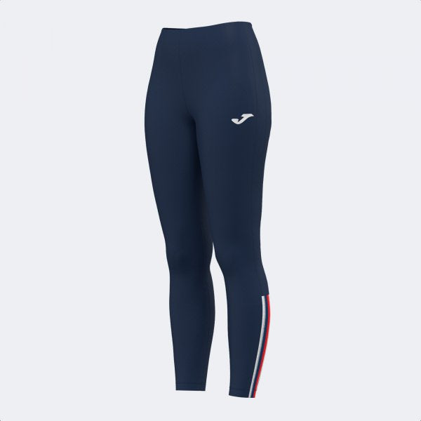 Дамски клин (легинси) TOLEDO LONG TIGHTS морско синьо червено