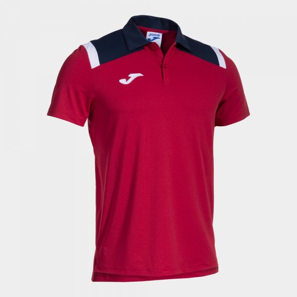 TOLEDO SHORT SLEEVE POLO RED NAVY RED-NAVY