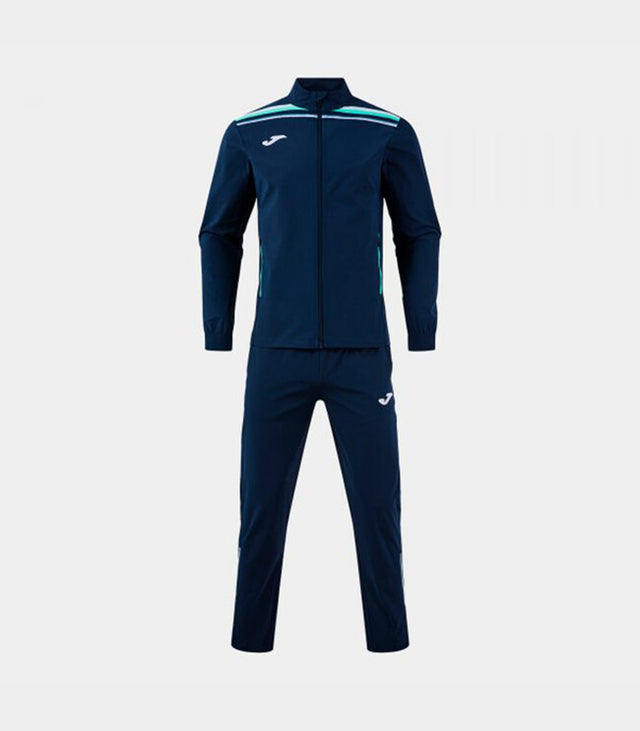Екип / комплект TOLEDO II TRACKSUIT морско синьо зелено