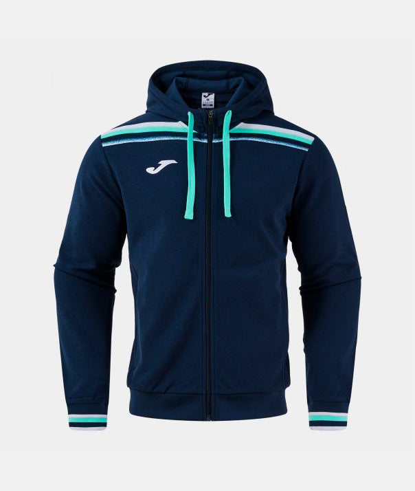 Суитшърт TOLEDO II ZIP-UP HOODIE морско синьо зелено