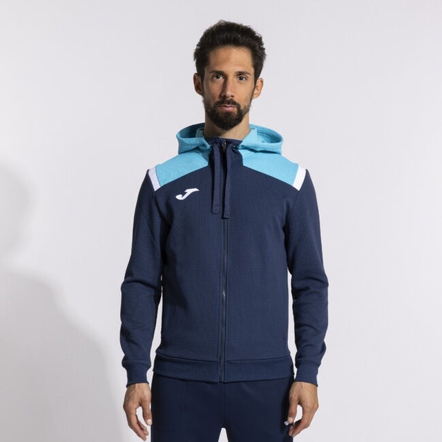 Суитшърт с качулка TOLEDO  ZIP-UP HOODIE морско синьо