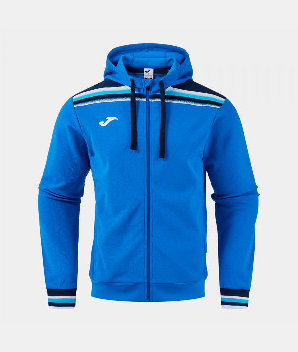 Суитшърт TOLEDO II ZIP-UP HOODIE азурно морско синьо