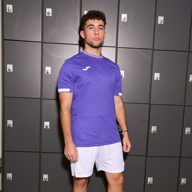 Фланелка / тениска TOLETUM VI SHORT SLEEVE T-SHIRT лилаво