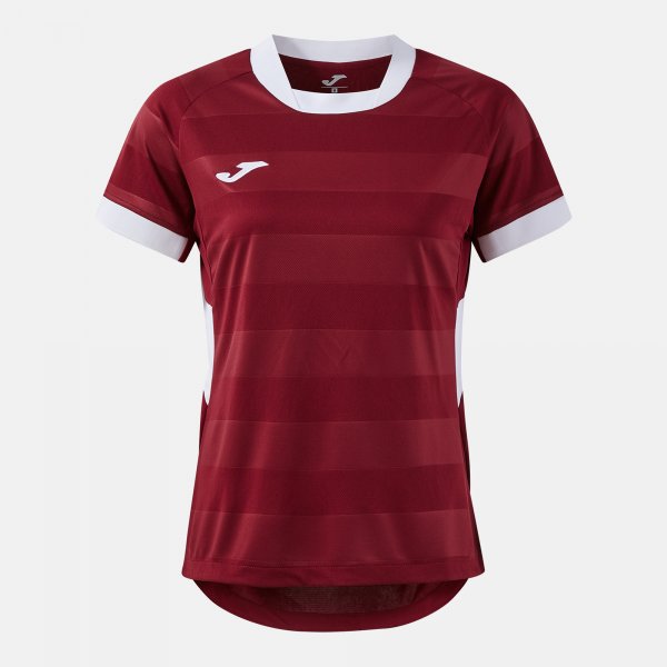 TOLETUM VII SHORT SLEEVE T-SHIRT BURGUNDY WHITE BURGUNDY
