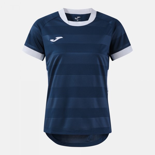 Дамски тениска TOLETUM VII SHORT SLEEVE T-SHIRT тъмно морско синьо-бял