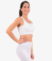 Дамски спортен потник TOP DONNA STAMPA бяло
