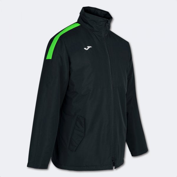 Яке ANORAK TRIVOR черно флуоресцентно зелено