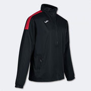 RAINCOAT TRIVOR BLACK-RED