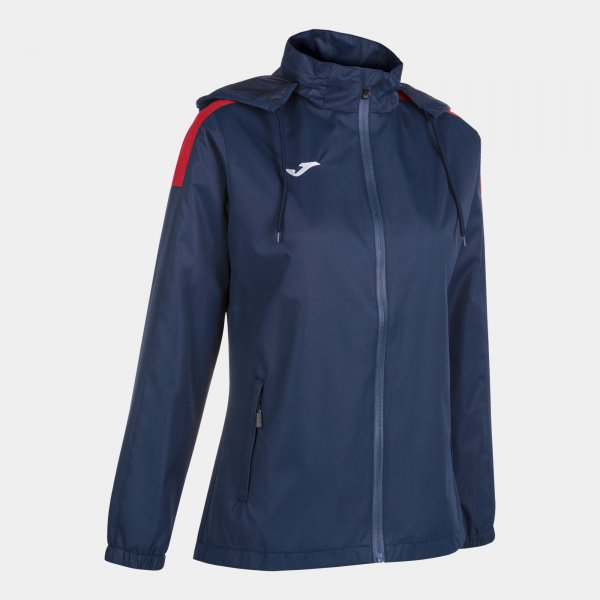 RAINJACKET TRIVOR NAVY-RED