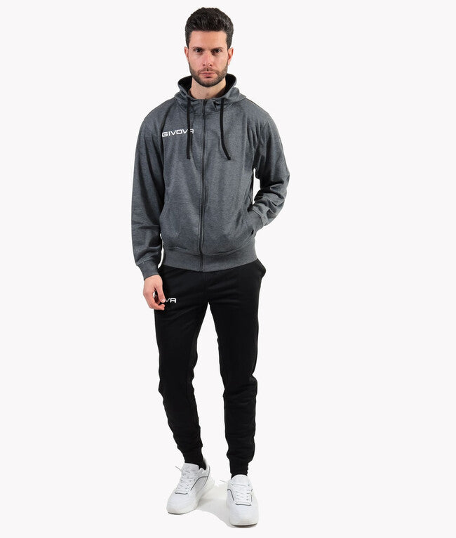 TUTA KING 4 SEASONS GRIGIO SCURO/NERO