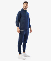 TUTA KING COTONE TERRY (POKER) BLU/BLU