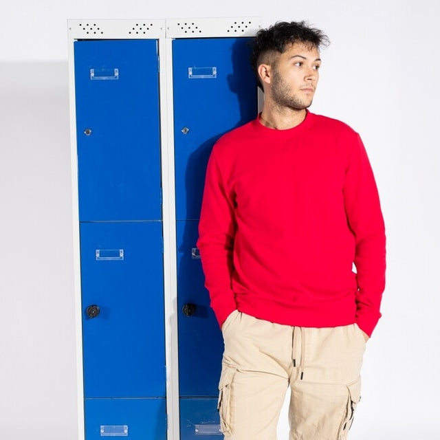 Суитшърт UNIVERSO SWEATSHIRT червено