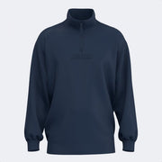 Суитшърт URBAN AESTHETICS FULL ZIP SWEATSHIRT морско синьо