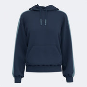 Дамска суитшърт URBAN AESTHETICS HOODIE NAVY BLUE SKY BLUE NAVY-SKY BLUE