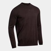 URBAN AESTHETICS LONG SLEEVE JUMPER кафяво