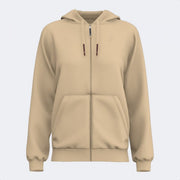 Дамска суитшърт URBAN AESTHETICS ZIP-UP HOODIE бежово