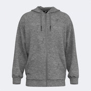 Суитшърт URBAN AESTHETICS ZIP-UP HOODIE сиво