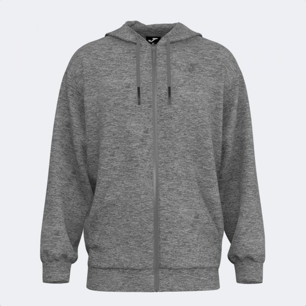 Суитшърт URBAN AESTHETICS ZIP-UP HOODIE сиво
