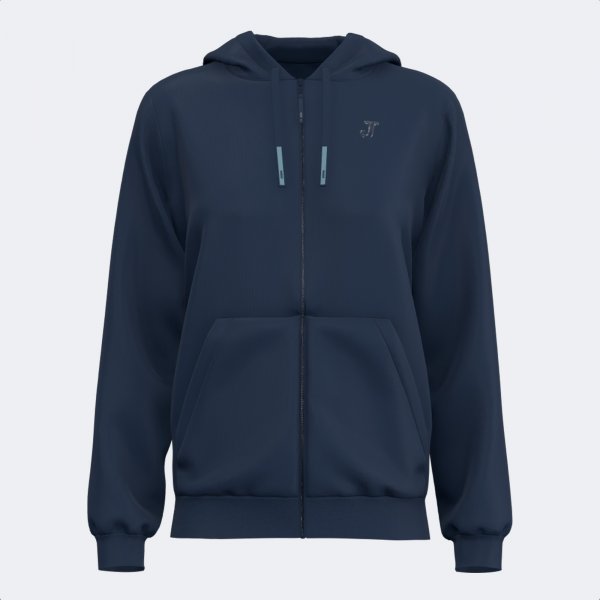 Дамска суитшърт URBAN AESTHETICS ZIP-UP HOODIE морско синьо