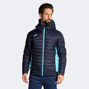 URBAN V ANORAK NAVY FLUOR TURQUOISE NAVY