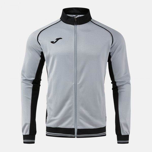 Суитшърт VINTAGE ECO RETRO FULL ZIP SWEATSHIRT сиво черно