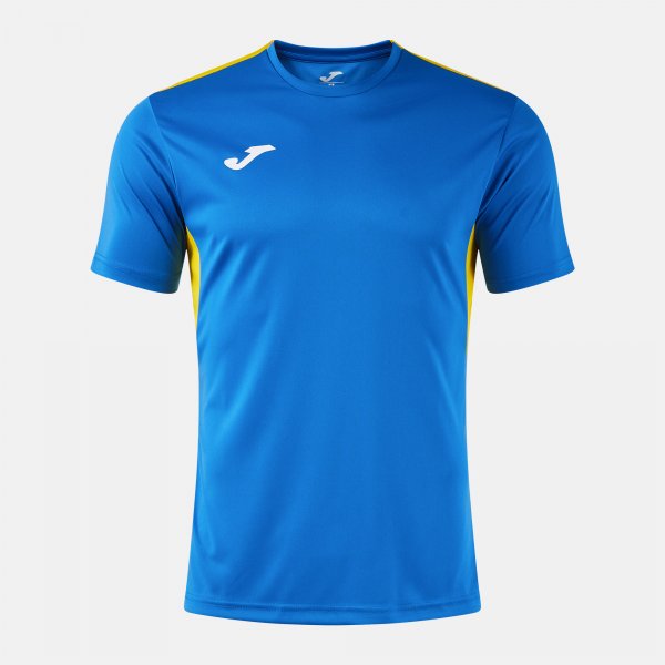 Тениска WINNER IV SHORT SLEEVE T-SHIRT тъмно морско синьо - азурно жълто