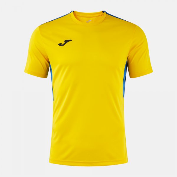 Тениска WINNER IV SHORT SLEEVE T-SHIRT тъмно морско синьо - жълто азурно